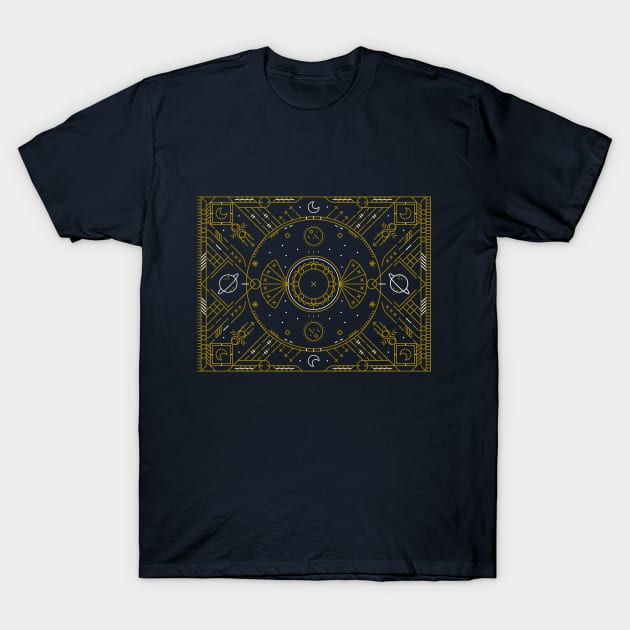Abstract universe T-Shirt by CamillaDrejer